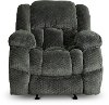 Clearance Charcoal Gray Glider Recliner - Comet