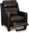 Madrid Chocolate Brown Leather Power Recliner