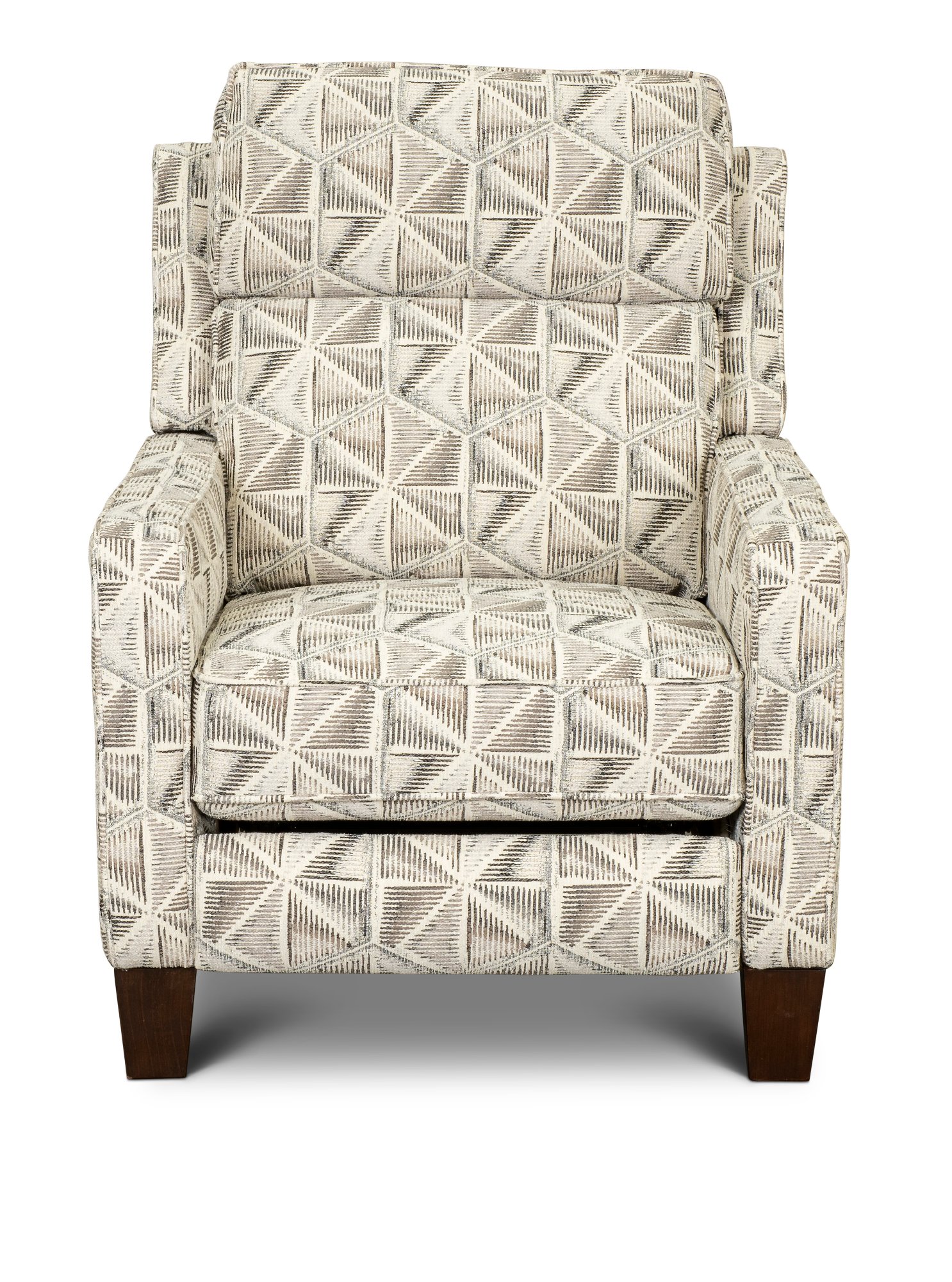 Madrid Cyclone Natural Gray and Beige Accent Power Recliner-2