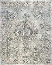 GEN1201-8X10 8 x 10 Large Oriental Ivory Area Rug - Generation