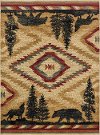 NTR6802-8X11 8 x 10 Large Prescott Lodge Area Rug - Nature