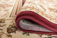 SNS4720-5X8 5 x 7 Medium Oriental Deep Red and Beige Area Rug - Sensation-6