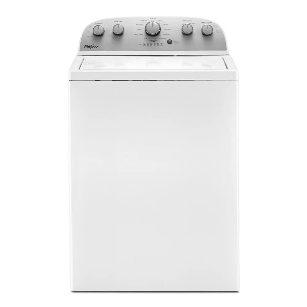 WTW5005KW Whirlpool 4.2 cu. ft. White Top Load Washer with Agitator - White-7