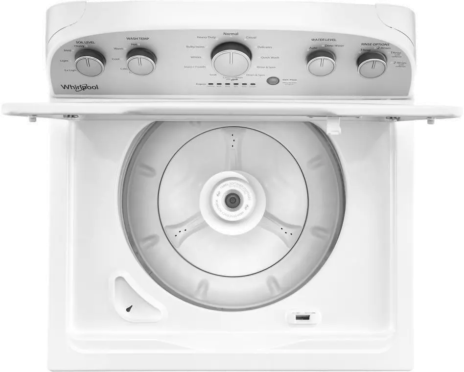 WTW5005KW Whirlpool 4.2 cu. ft. White Top Load Washer with Agitator - White-8