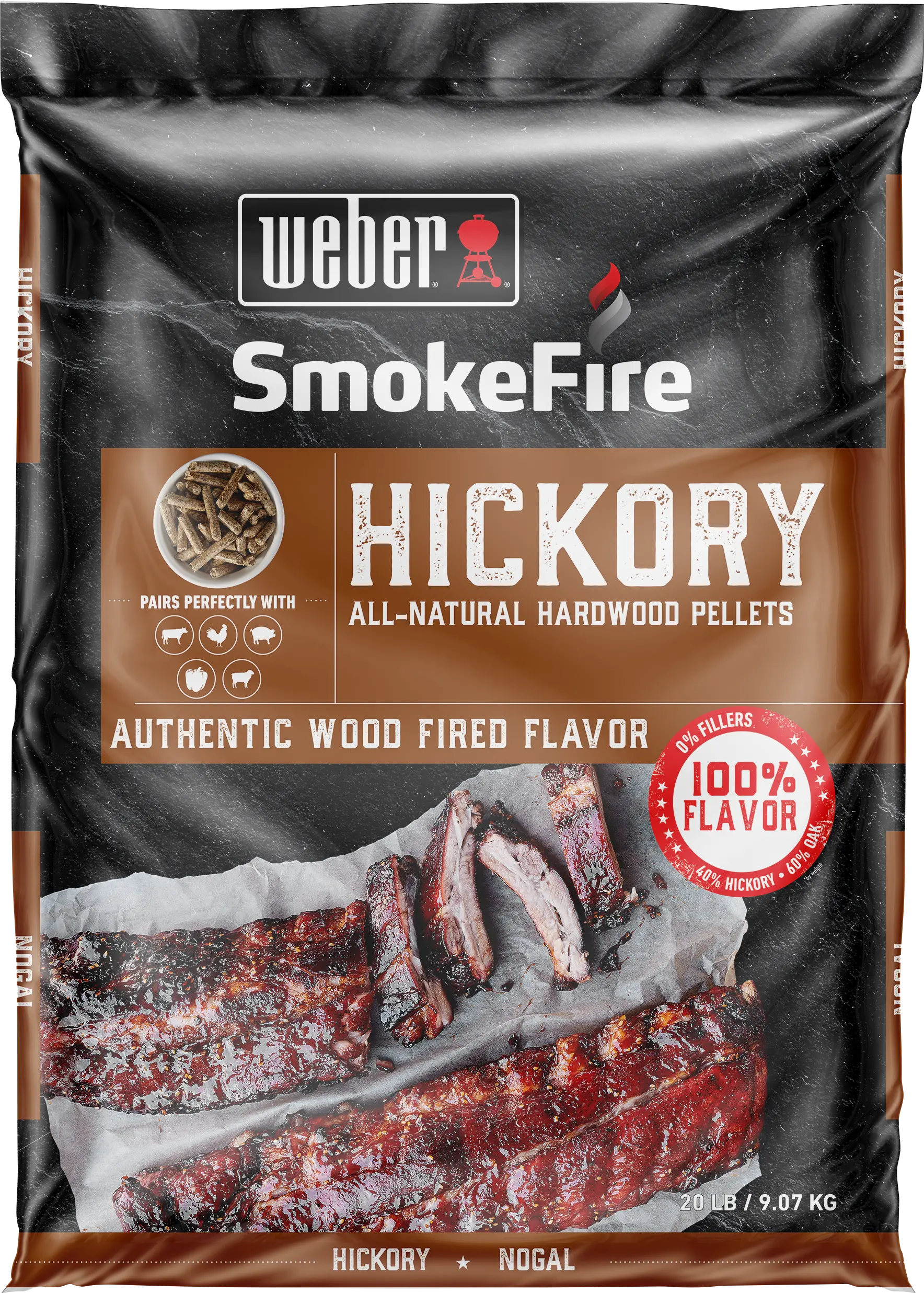 190002 Weber Hickory Blend Pellets-1