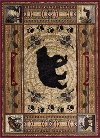 NTR6550-5X8 5 x 7 Medium Black Bear Novelty Lodge Area Rug - Nature