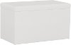 4325STDCKWHT Contemporary White Storage Bench