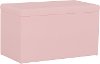 4325STDCKLGHPNK Contemporary Light Pink Storage Bench
