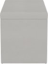 4325STDCKGR Contemporary Gray Storage Bench