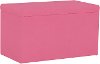 4325STPRMHTPNK Contemporary Premier Hot Pink Microsuede Storage Bench