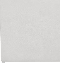 4325STVLVWHT Contemporary White Velvet Storage Bench