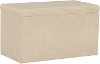 4325STVLVPRL Contemporary Pearl Velvet Storage Bench