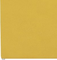 4325STVLVCNR Contemporary Canary Yellow Velvet Storage Bench
