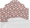 K-840TMDLMLTOGA Medallion Multicolor Arched Twin Upholstered Headboard