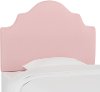 K-840TDCKLGHPNK Light Pink Arched Twin Upholstered Headboard