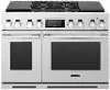 SKSDR480SIS Signature Kitchen Suites Pro Dual Fuel Range - Stainless Steel 48 Inch