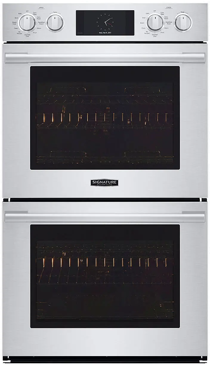 SKSDV3002S Signature Kitchen Suites 9.4 cu ft Double Wall Oven - 30 W Stainless Steel-1
