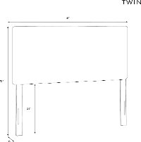 K-480TDCKLGHPNK Light Pink Twin Upholstered Headboard-5