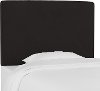 K-480TPRMBLC Premier Black Twin Upholstered Headboard