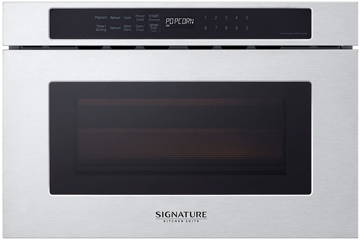 SKSMD2401S Signature Kitchen Suites 24 Inch Microwave Drawer - Stainless Steel-1