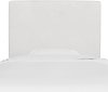 K-481FVLVWHT White Velvet Full Upholstered Headboard