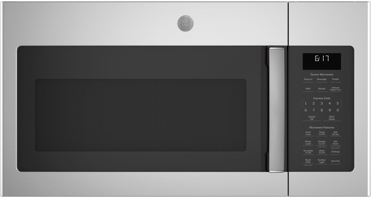 JVM6175YKFS GE Over the Range Microwave - 1.7 Cu. Ft. Fingerprint Resistant Stainless Steel-1