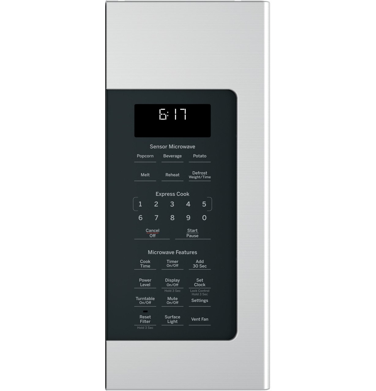 JVM6175YKFS GE Over the Range Microwave - 1.7 Cu. Ft. Fingerprint Resistant Stainless Steel-2
