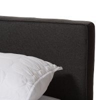 Modern Brown and Gray Queen Platform Bed - Alyssa-6