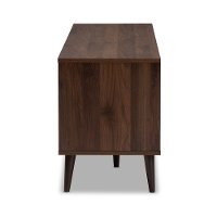 Modern Brown and Dark Grey Finished Mid-Century TV Stand - Abilene-6