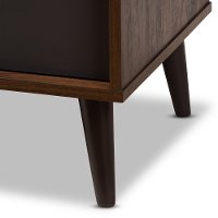 Modern Brown and Dark Grey Finished Mid-Century TV Stand - Abilene-8
