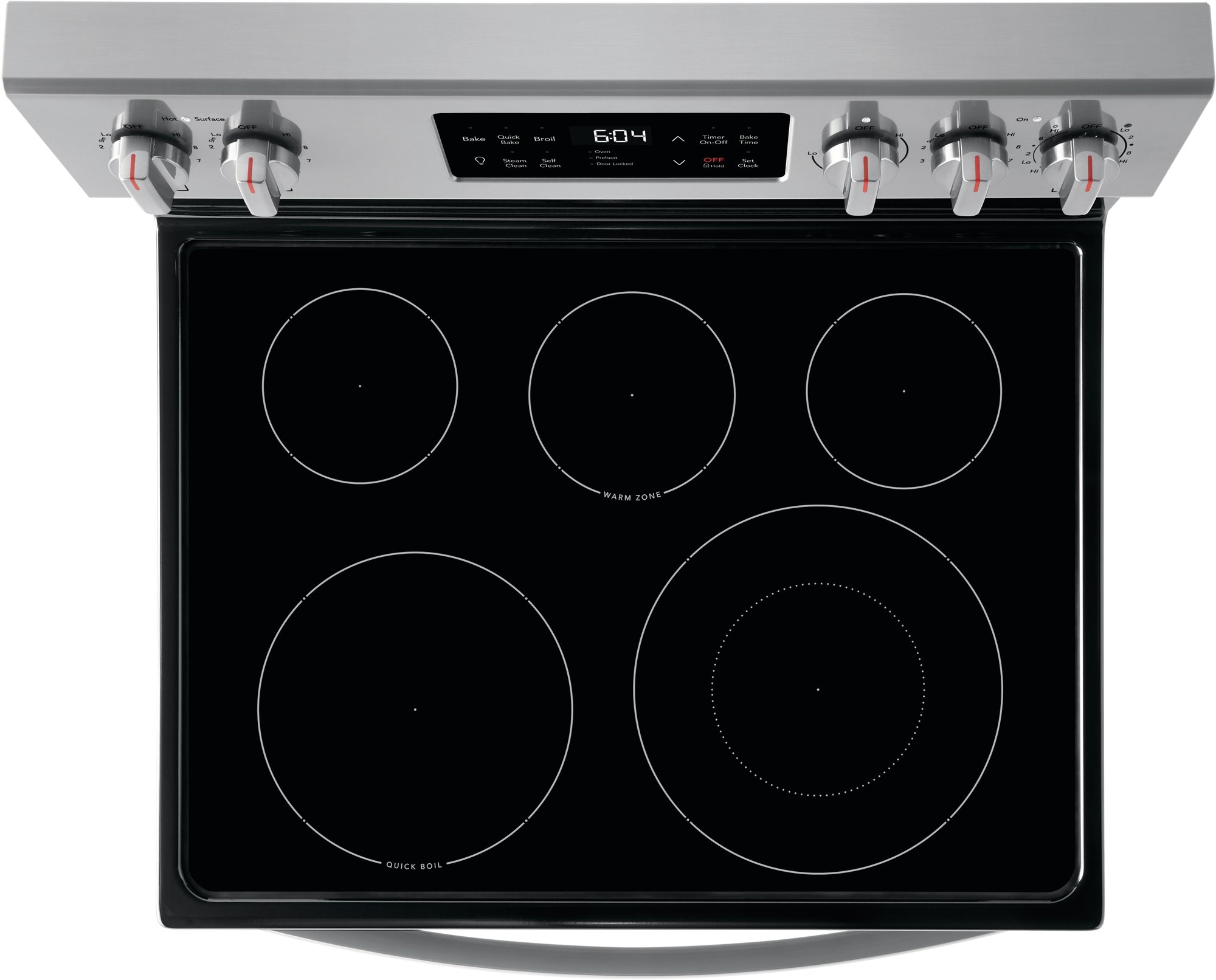 GCRE3038AF Frigidaire Gallery 30 Inch Electric Convection Range - 5.7 cu. ft. Fingerprint Resistant Stainless Steel-4