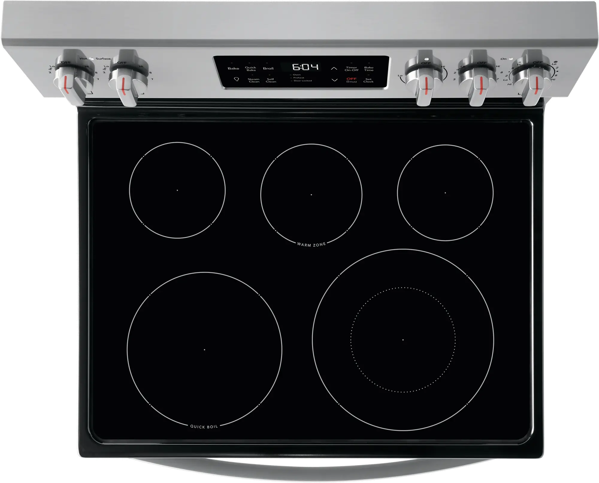 GCRE3038AF Frigidaire Gallery 30 Inch Electric Convection Range - 5.7 cu. ft. Fingerprint Resistant Stainless Steel-4