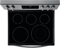 GCRE3038AD Frigidaire Gallery 30 Inch Electric Convection Range - 5.7 cu. ft. Black Stainless Steel-4
