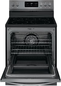 GCRE3038AD Frigidaire Gallery 30 Inch Electric Convection Range - 5.7 cu. ft. Black Stainless Steel-5