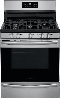 GCRG3038AF Frigidaire Gallery 30 Inch Freestanding Gas Range - 5.6 cu. ft. Stainless Steel