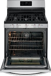 GCRG3038AF Frigidaire Gallery 30 Inch Freestanding Gas Range - 5.6 cu. ft. Stainless Steel-3