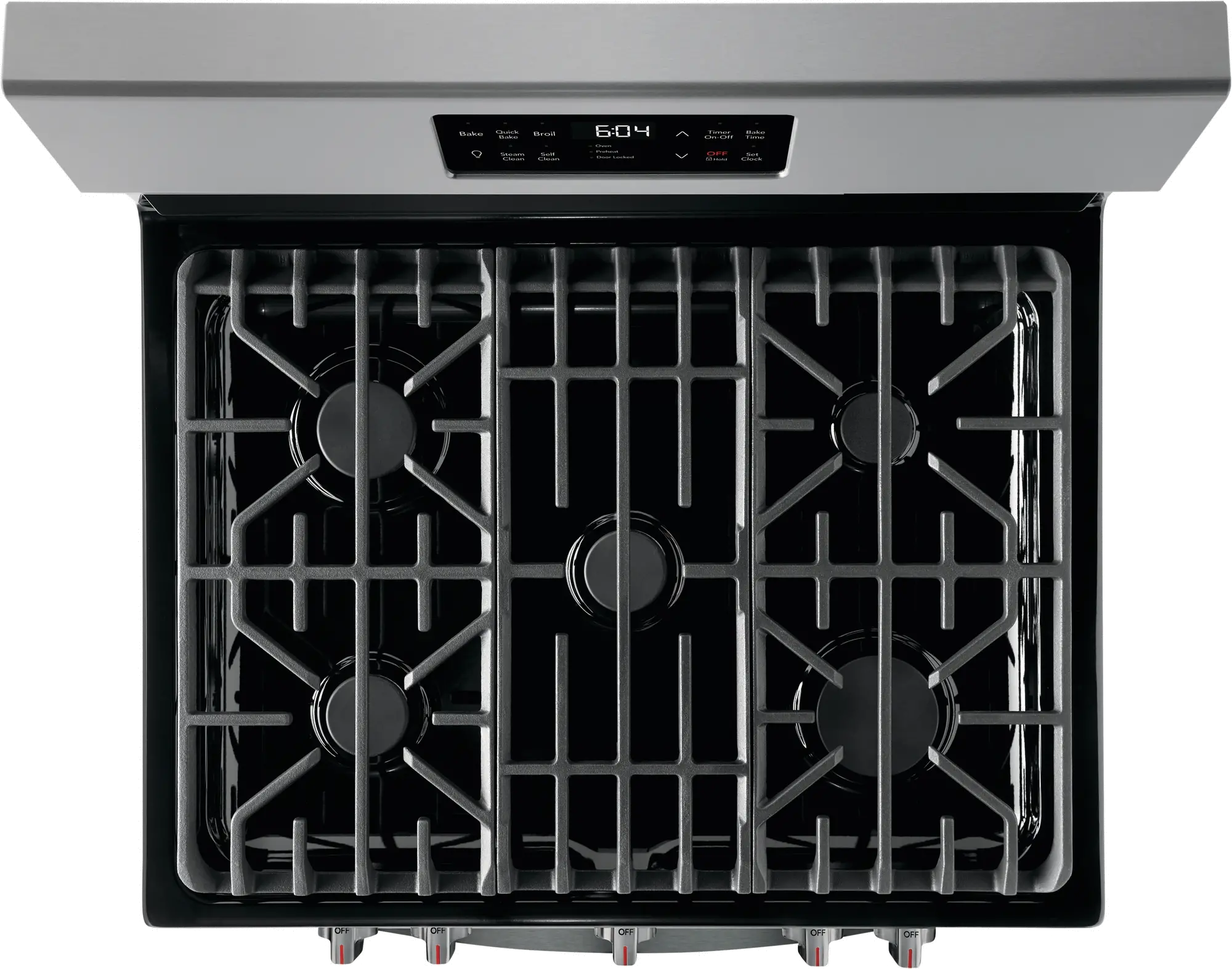 GCRG3038AF Frigidaire Gallery 30 Inch Freestanding Gas Range - 5.6 cu. ft. Stainless Steel-4