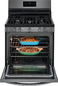 GCRG3038AD Frigidaire Gallery 30 Inch Freestanding Gas Range - 5.6 cu. ft. Black Stainless Steel-3
