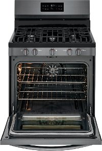 GCRG3038AD Frigidaire Gallery 30 Inch Freestanding Gas Range - 5.6 cu. ft. Black Stainless Steel-5