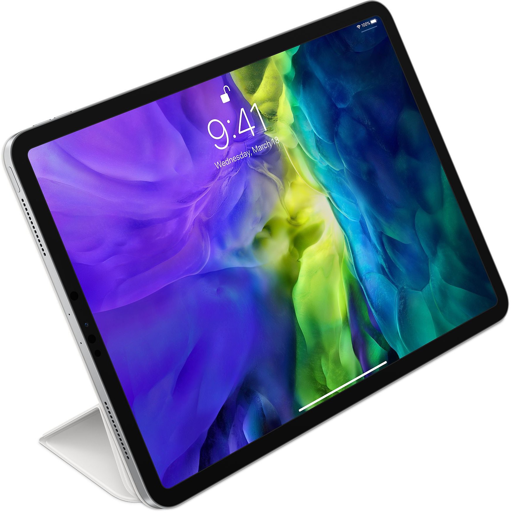 MXT32ZM/A Smart Folio Case for iPad Pro 11 Inch - White-2
