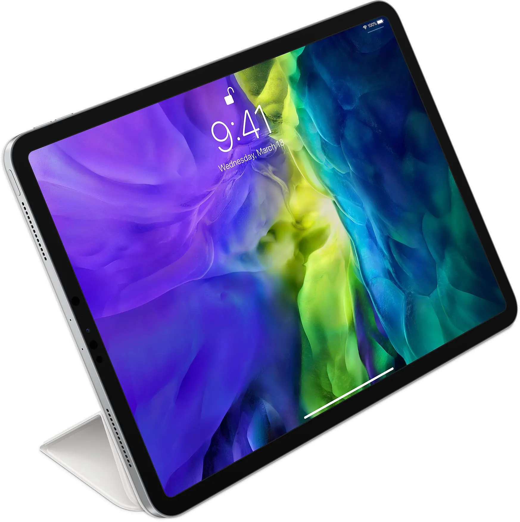 MXT32ZM/A Smart Folio Case for iPad Pro 11 Inch - White-2