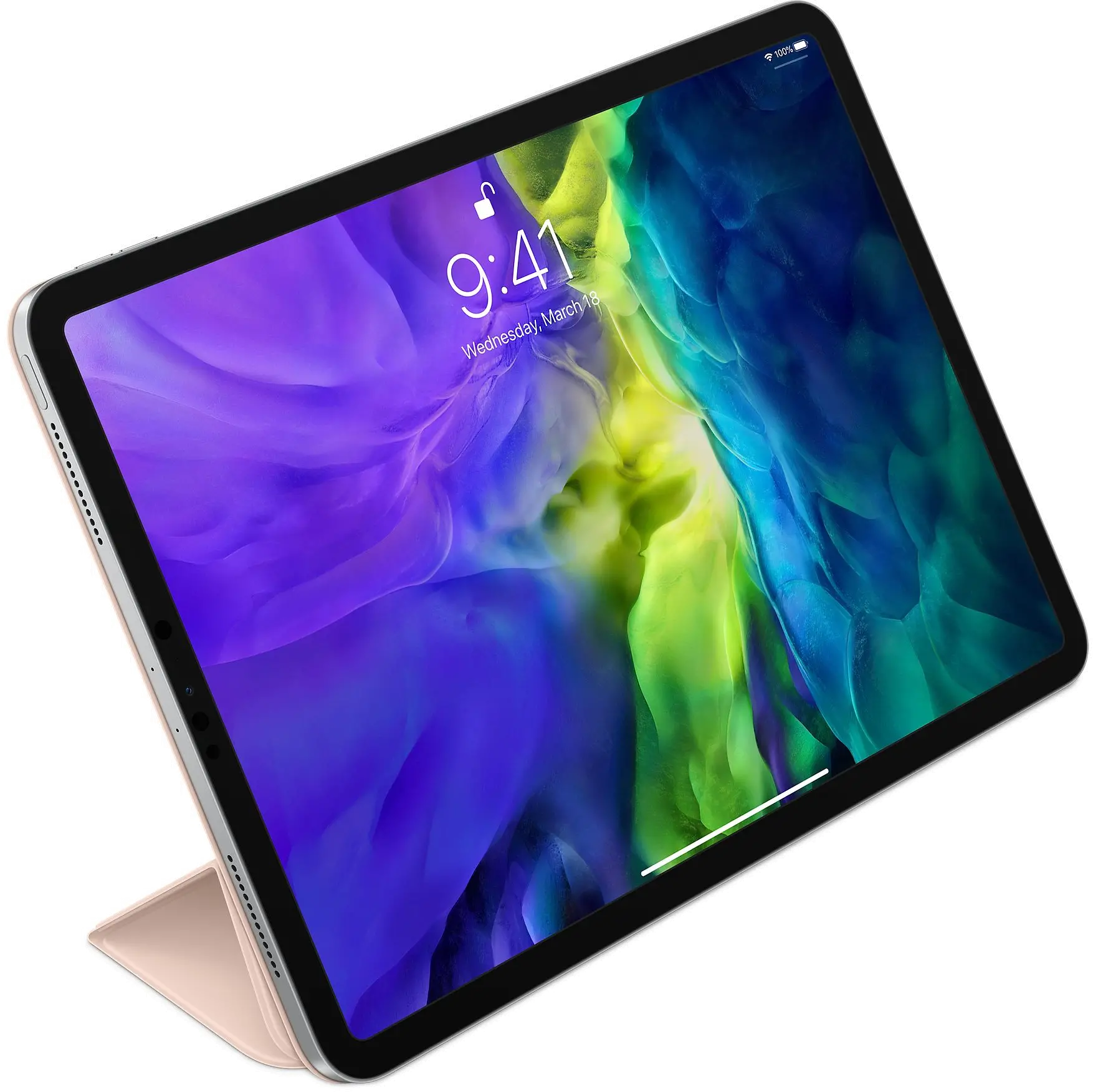 MXT52ZM/A Smart Folio Case for iPad Pro 11 Inch - Pink Sand-2