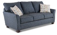 Casual Contemporary Navy Blue Sofa - Tara-2