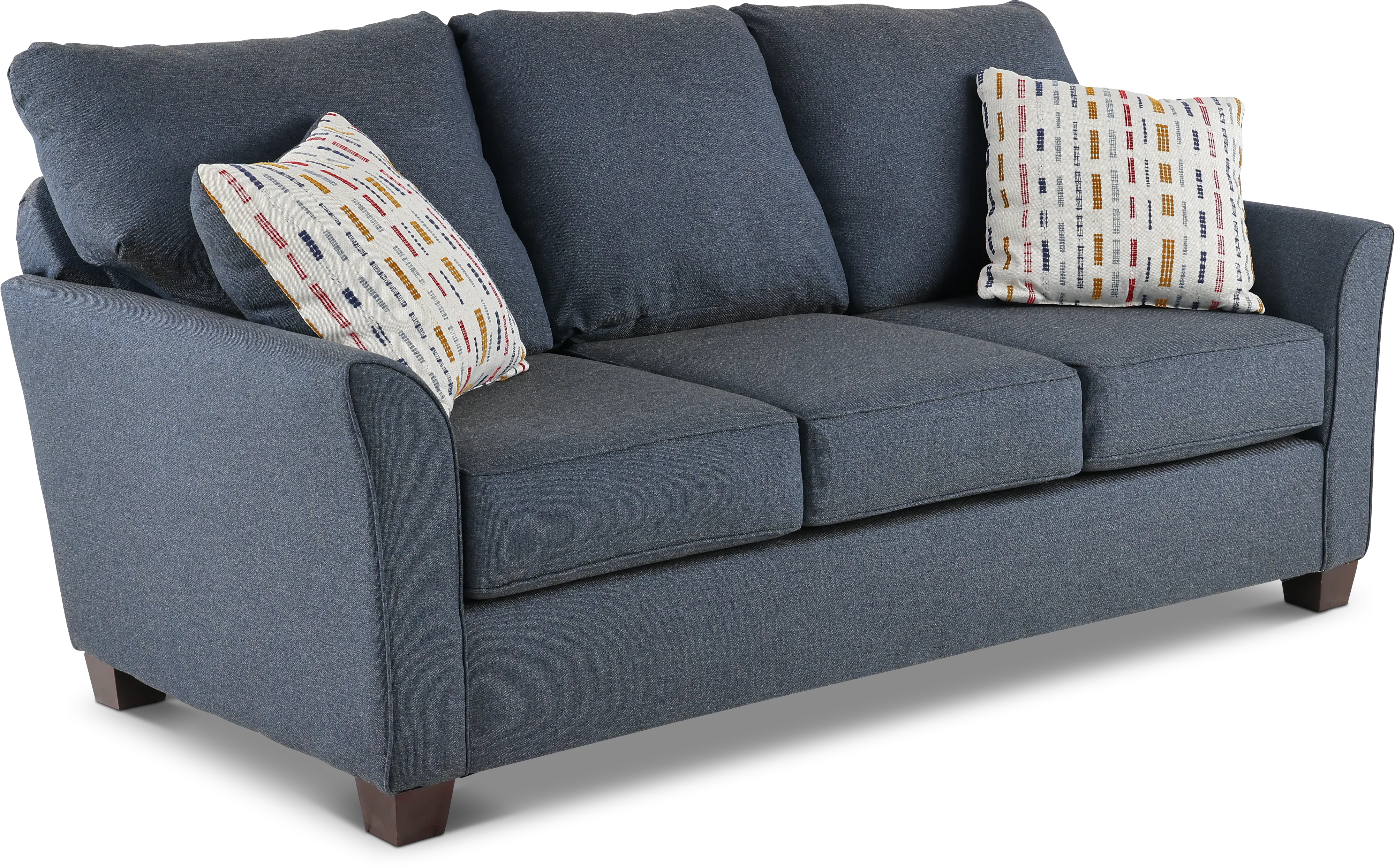 Tara Navy Blue Sofa-2