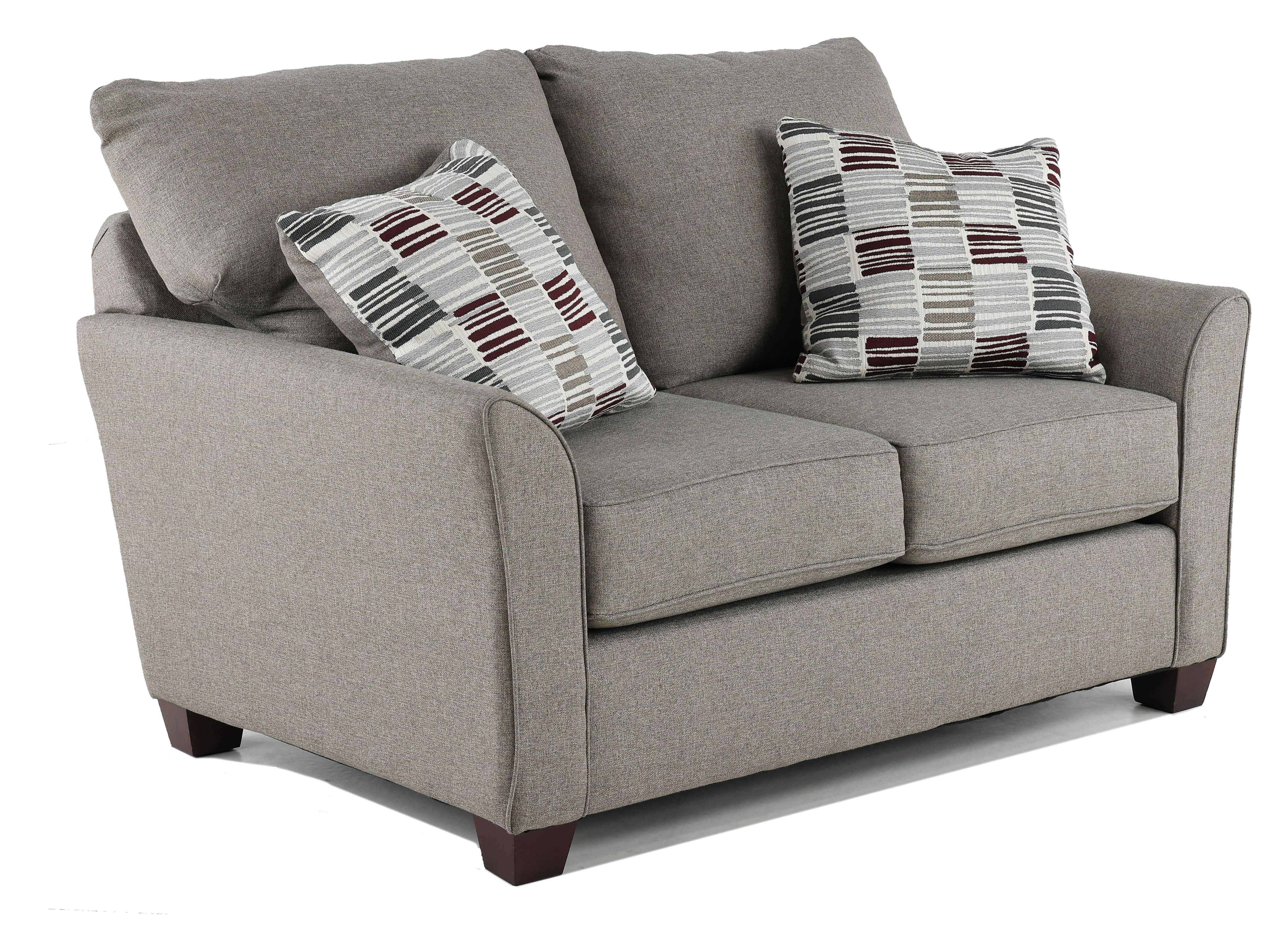 Casual Contemporary Tan Loveseat - Tara-2