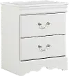 Anarasia White Nightstand