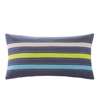 Navy, Gray and Green Full Bradley 4 Piece Bedding Collection-4