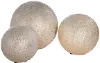 4 Inch Champagne Ceramic Round Orb