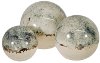3 Inch Cream Ceramic Galaxy Round Orb