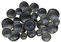Gray Metal Circle Grouping Wall Decor